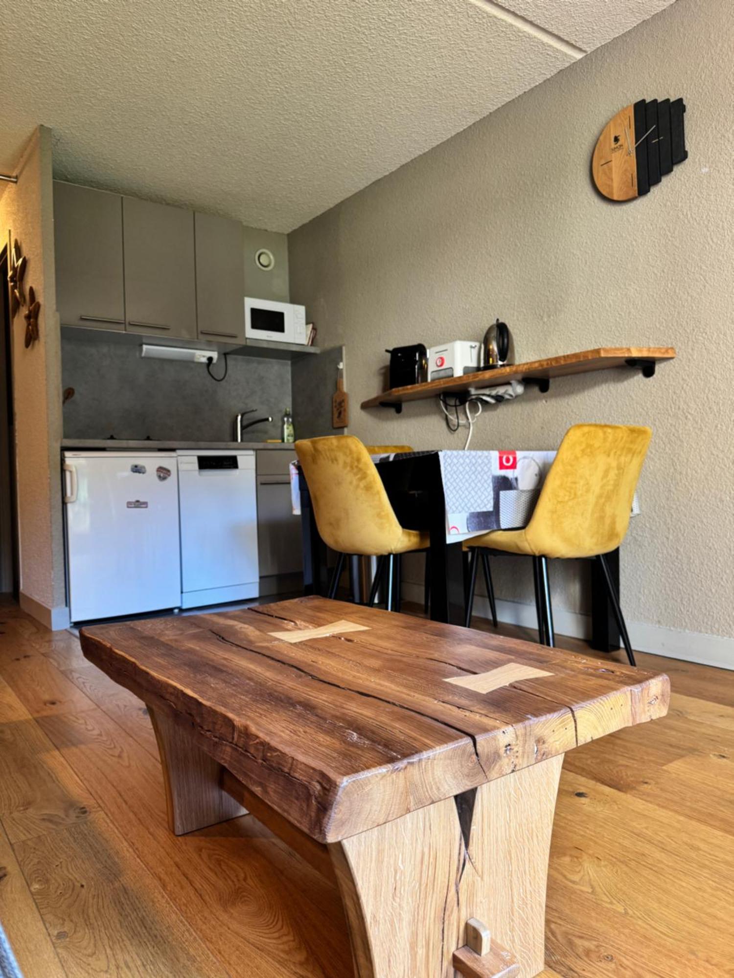 Superbe Studio De Montagne, Au Pied Des Pistes De Ski, Classe 3 Etoiles La Morte Exteriér fotografie